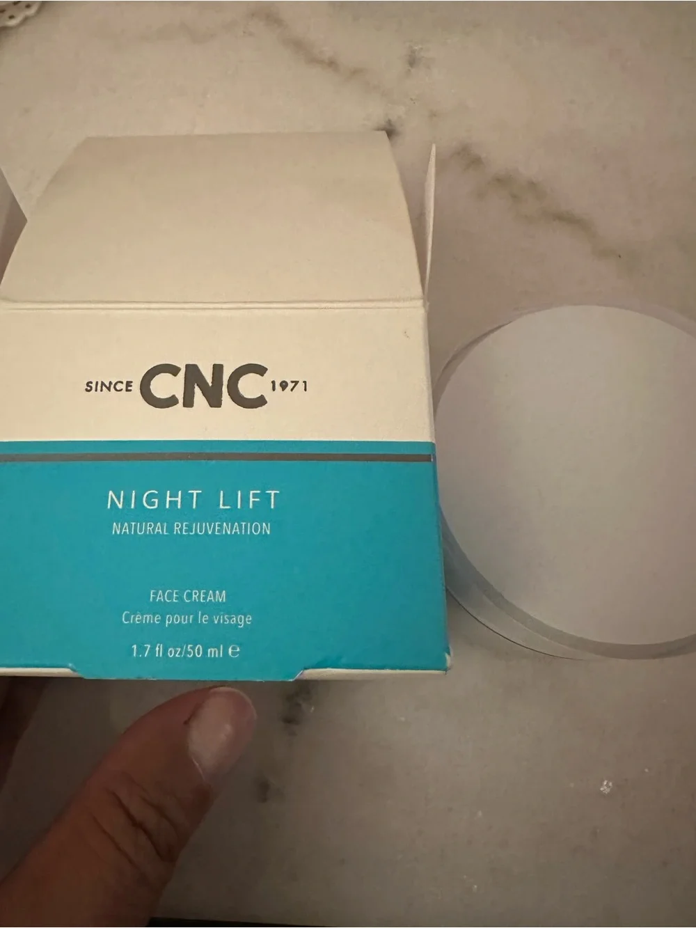 Night Lift Face Cream - Blue/White